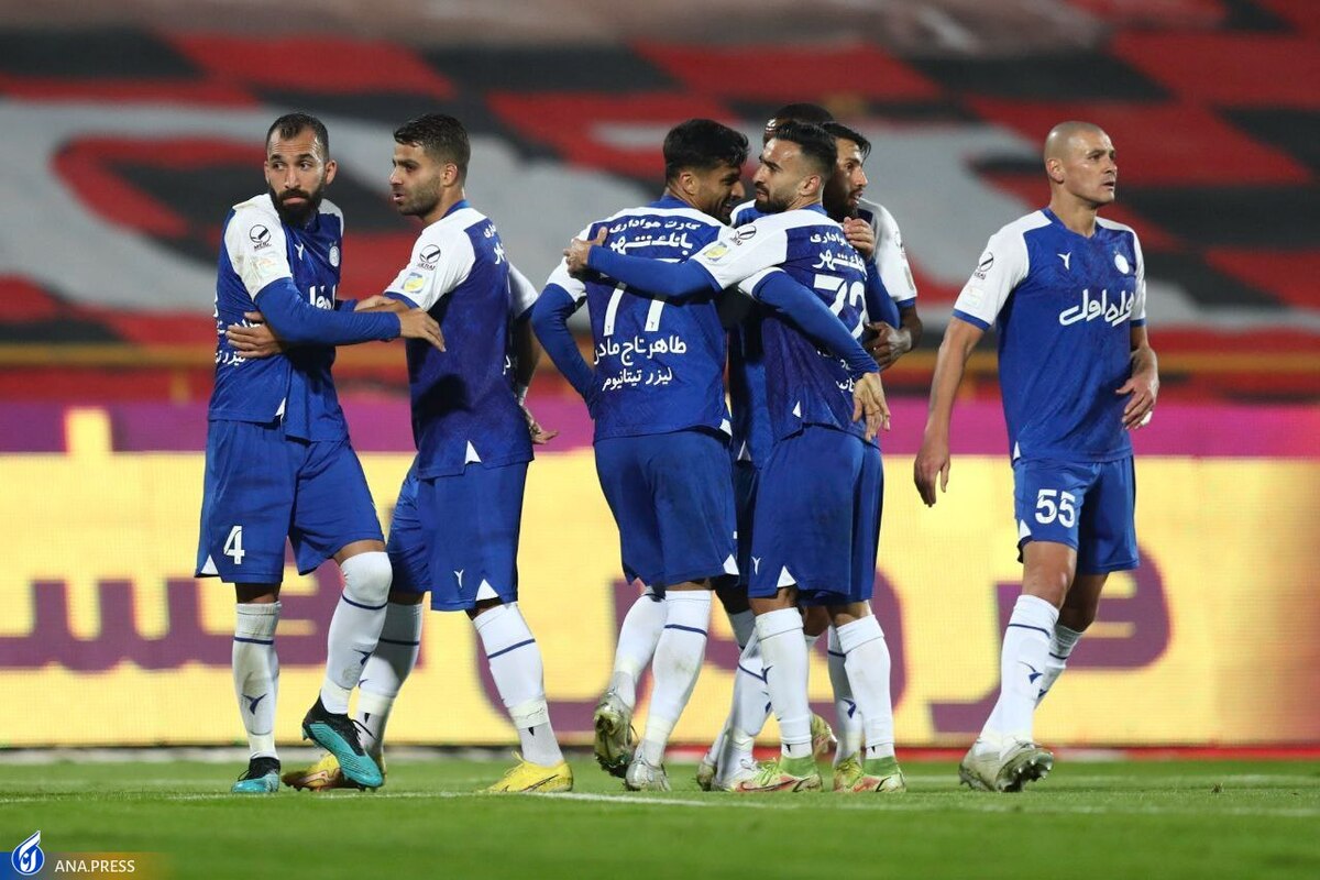 واکنش جالب چشمی بعد از گل به پرسپولیس سر و صدای عجیب در آزادی+عکس