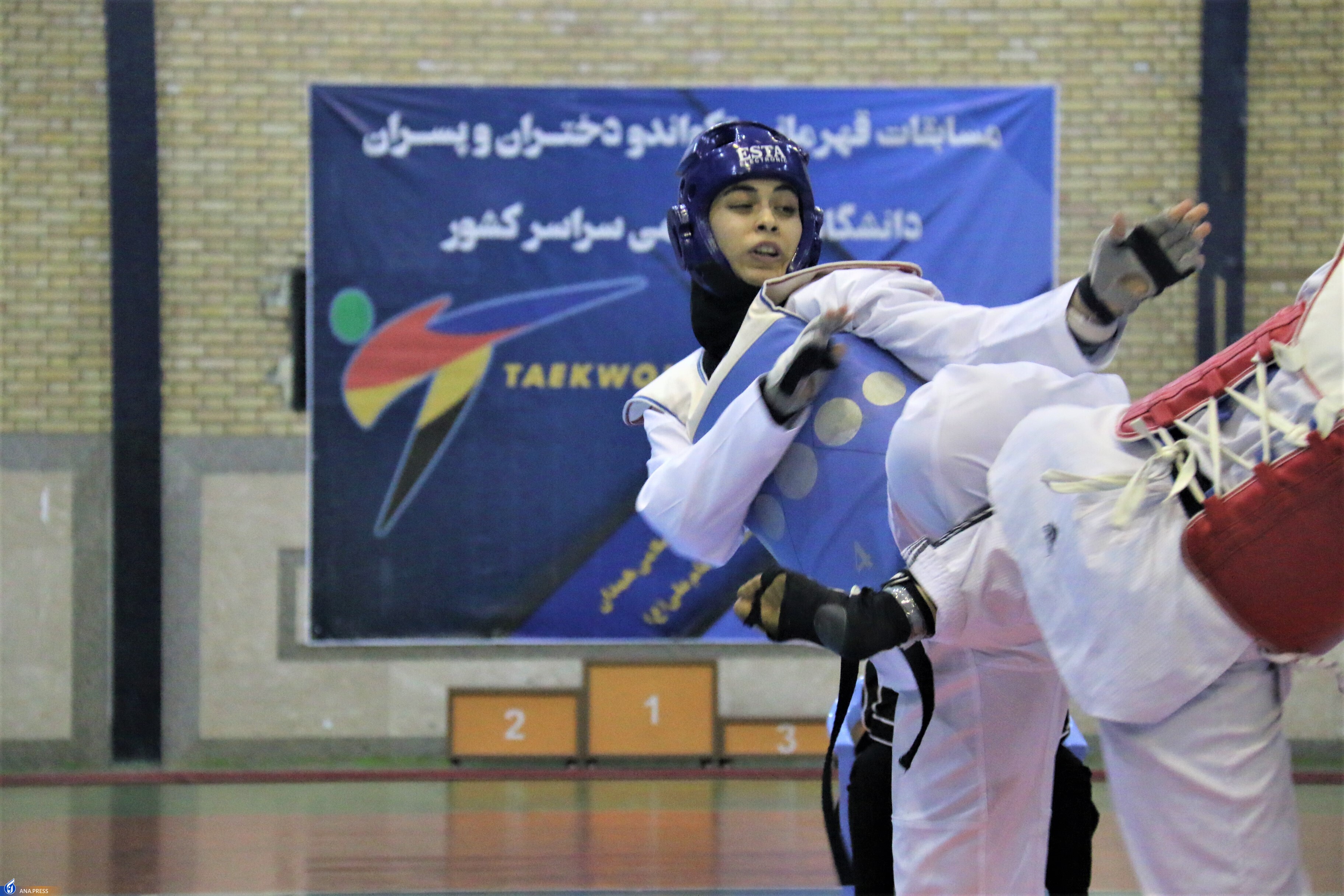 تهران قهرمان مسابقات تکواندوی دختران دانشگاه آزاد اسلامی