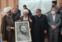 تجلیل از خانواده شهید مدافع امنیت و بسیجیان دانشگاههای کاشمر