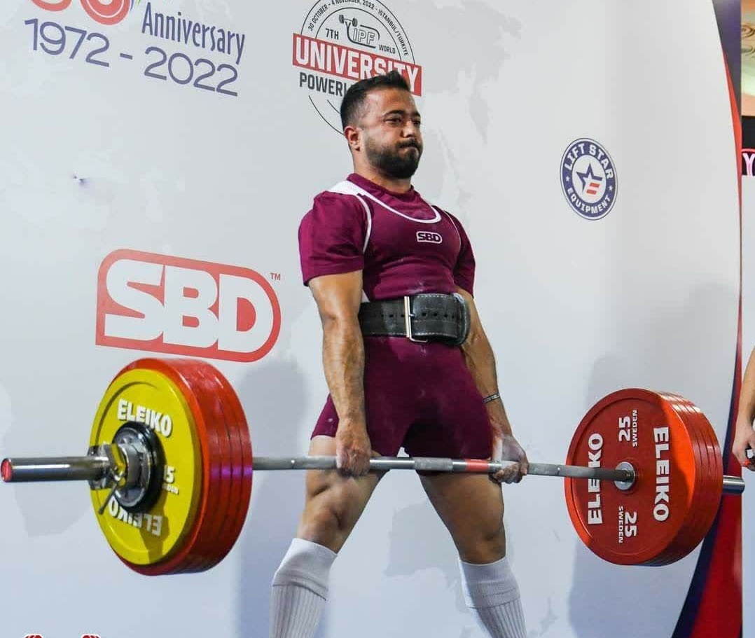 دانشجوی واحد تربت&zwnj;حیدریه مرد نقره&zwnj;ای ایران در رقابت&zwnj;های پاورلیفتینگ جهان