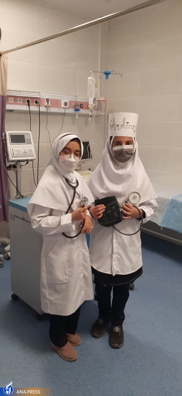 دانش&zwnj;آموزان پرستار شدند؛ دانشگاهیان قدردانی کردند