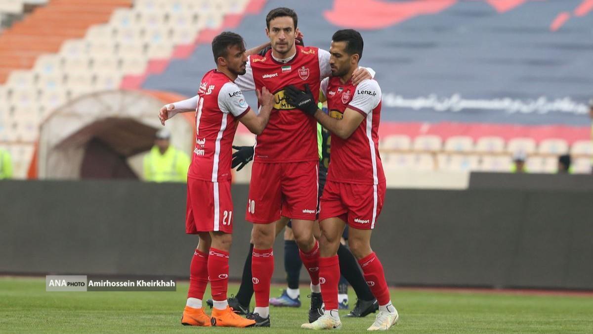 عبور یک نیمهای پرسپولیس از مس ۱۰ نفره