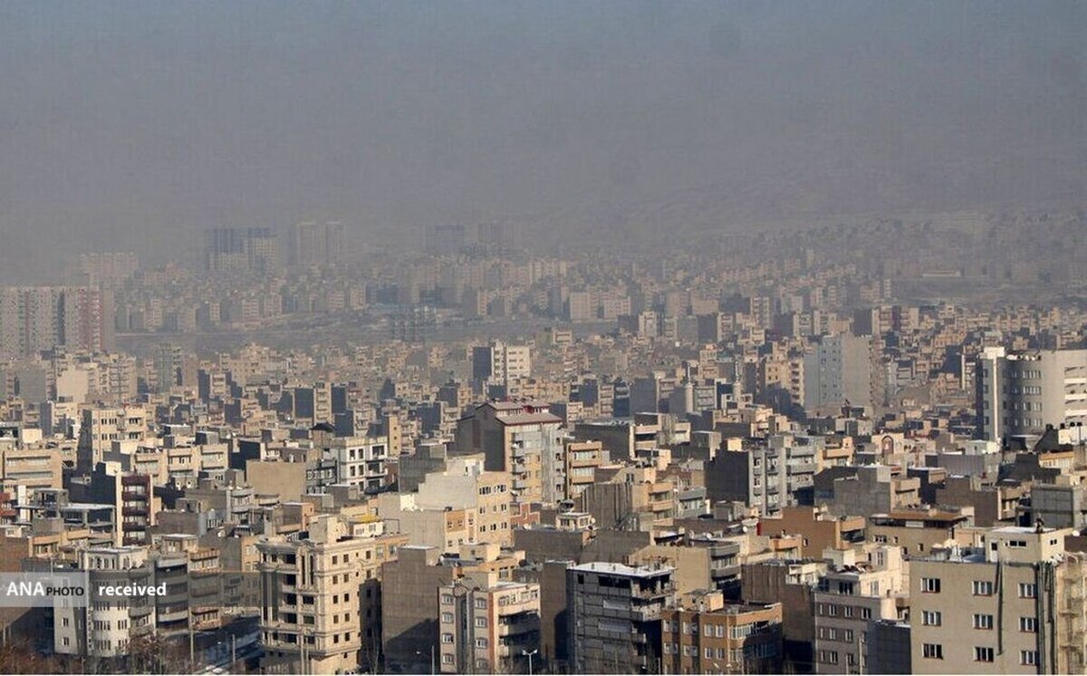کاهش کیفیت هوا در مناطق پرتردد تهران طی امروز