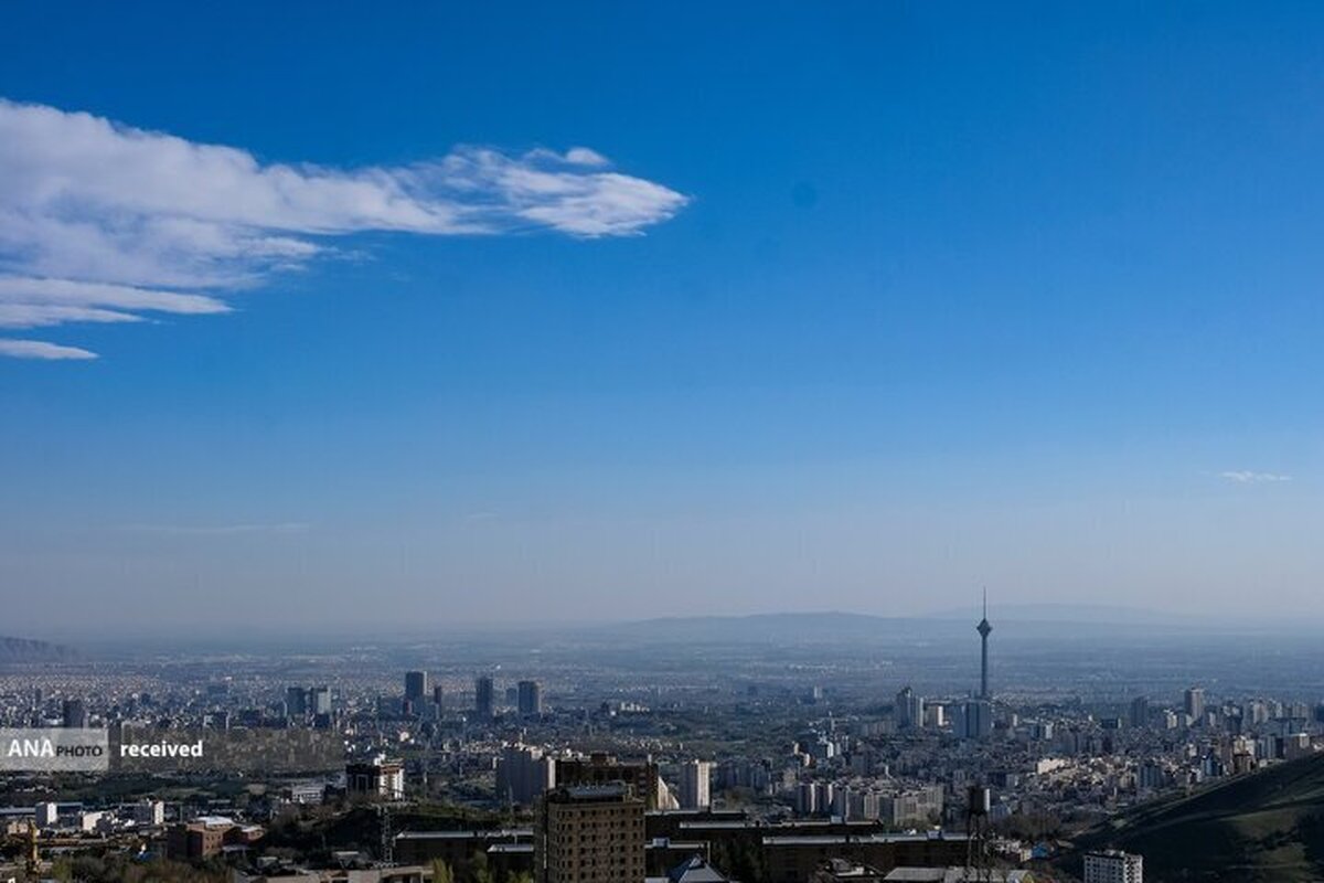 هوای تهران در وضعیت قابل قبول است