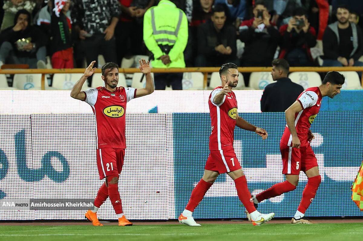 برتری پر گل پرسپولیس در ورزشگاه آزادی/ ملوان قربانی شاگردان جاهطلب گلمحمدی