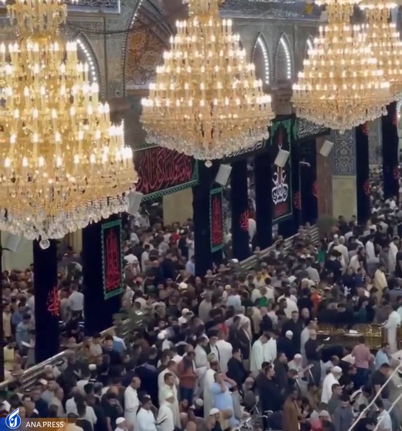احیای شب نوزدهم ماه رمضان در حرم امام حسین (ع) + فیلم احیای شب نوزدهم ماه رمضان در حرم امام حسین (ع) + فیلم