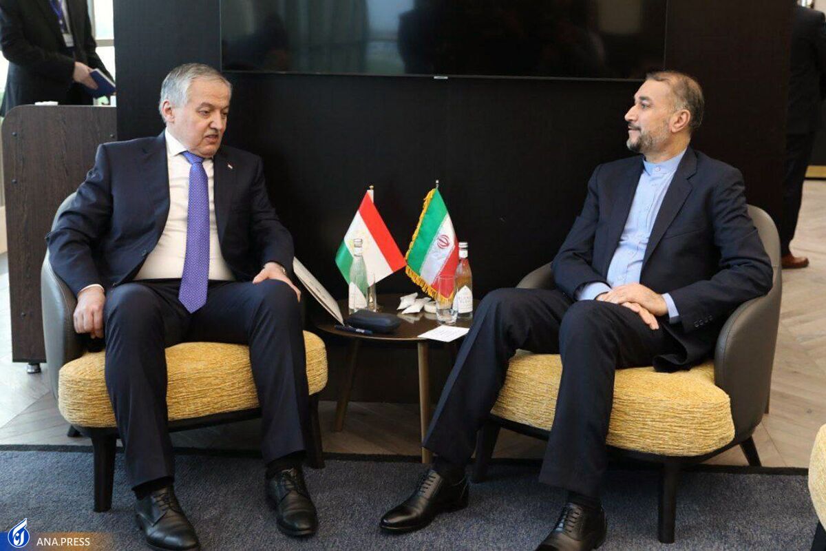 امیرعبداللهیان با وزیرخارجه جمهوری تاجیکستان دیدار کرد