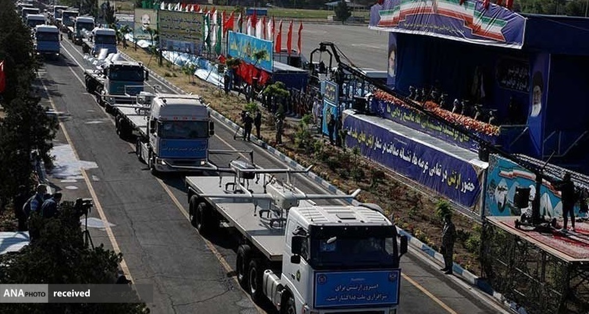 تجهیزات دفاعی ارتش به نمایش درآمد