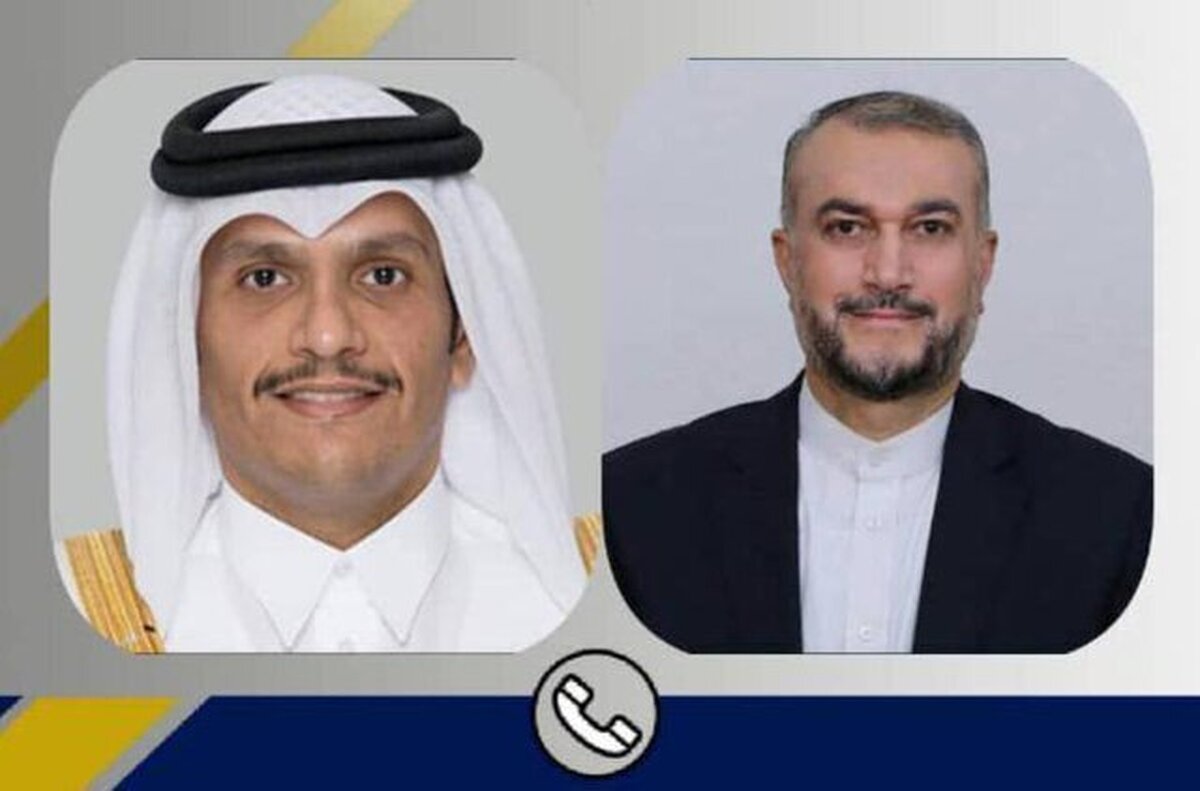 امیرعبداللهیان با نخستوزیر قطر تلفنی گفتوگو کرد