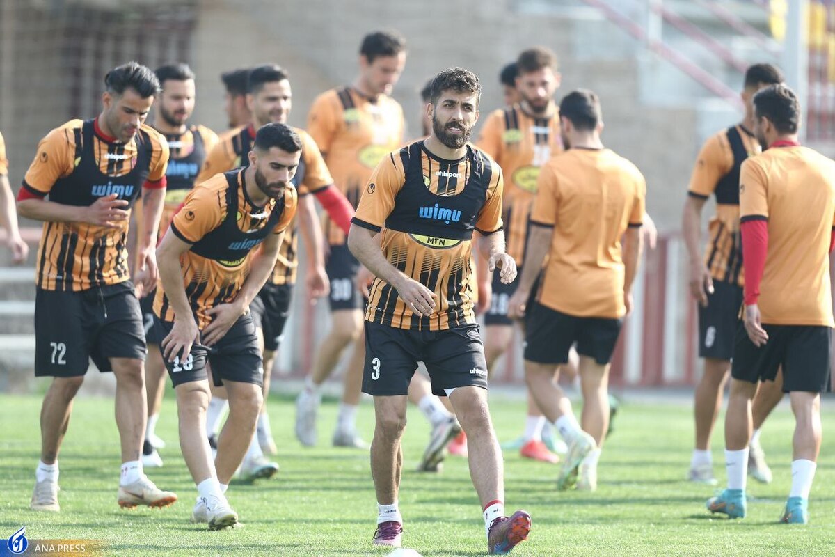 برگزاری تمرین یک ساعته پرسپولیس در غیاب ملی پوشان و پیروانی+عکس