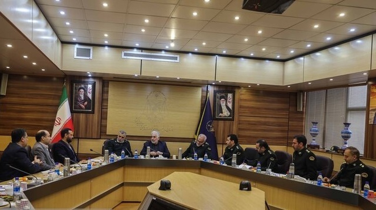 دیدار رئیس سازمان زندان‌ها و رئیس پلیس آگاهی فراجا