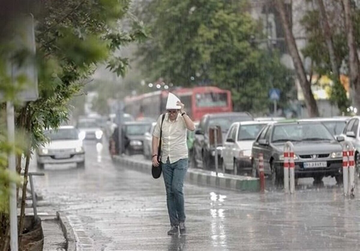 از غرب تا شرق کشور زیر بارش باران