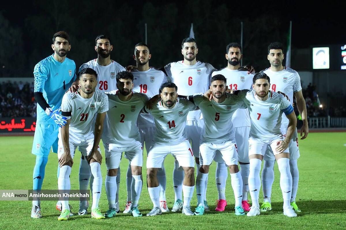 ترکیب ایران در مصاف با فلسطین مشخص شد
