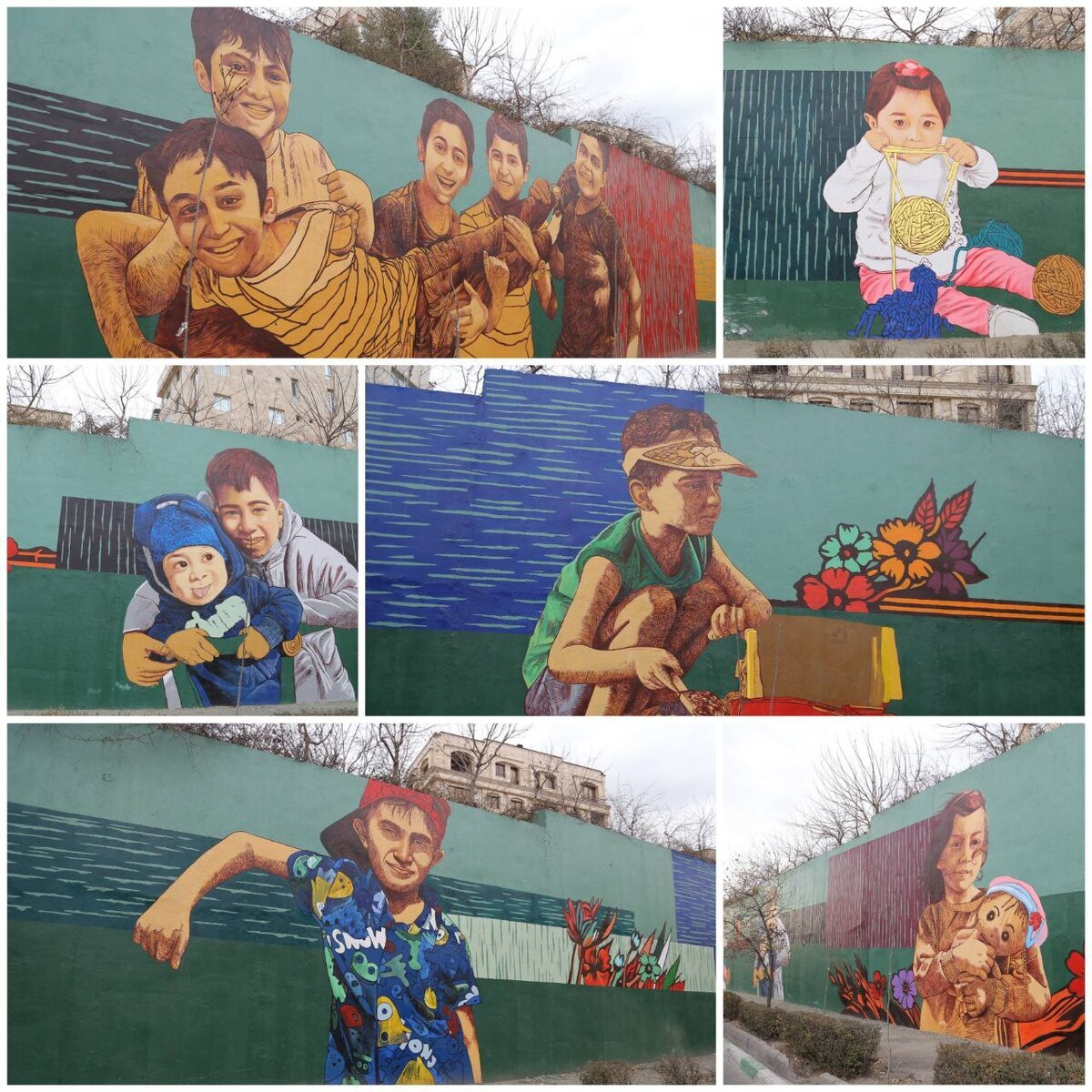 دیوارنگاره «کودک» رونمایی شد
