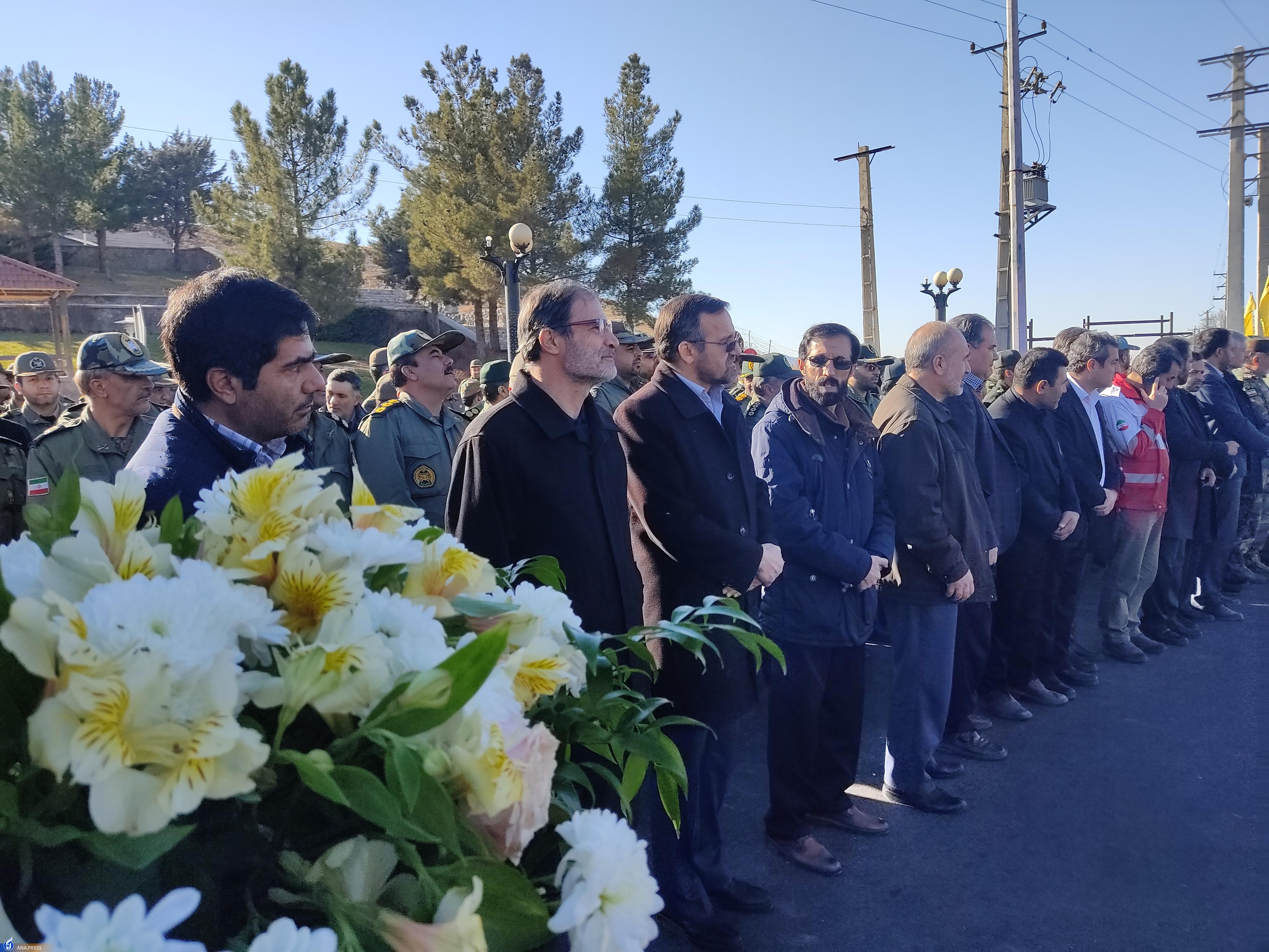 پیکر پاک شهید گمنام در مراغه آرام گرفت پیکر پاک شهید گمنام در مراغه آرام گرفت