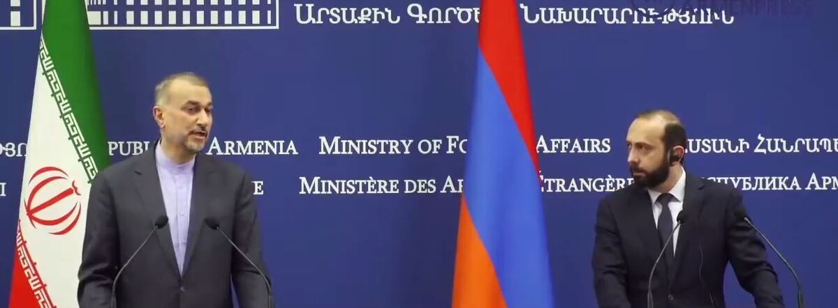 امیرعبداللهیان: از ابتکار عمل پاشینیان مبنی بر چهارراه صلح استقبال میکنیم