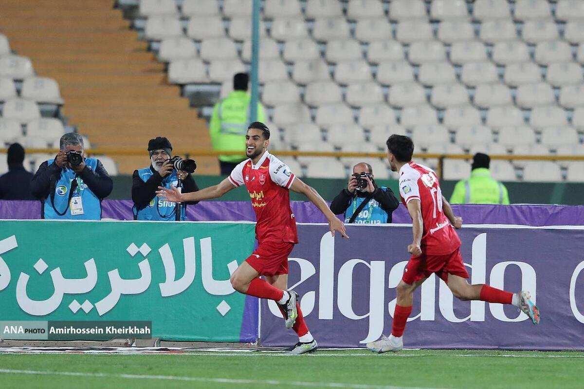 گزارش تصویری از بازی پرسپولیس و نساجی با چاشنی درگیری