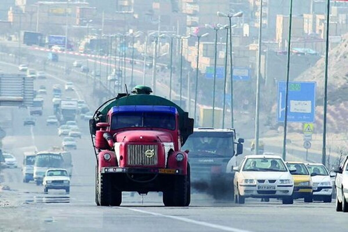 کامیونهای دودزا حق ورود به تهران را ندارند