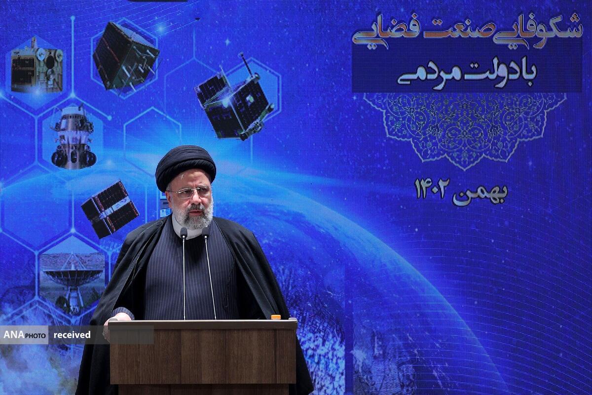 رئیسی: ۱۱ پرتاب موفق فضایی جلوه تمامعیار تبدیل تحریم به فرصت است