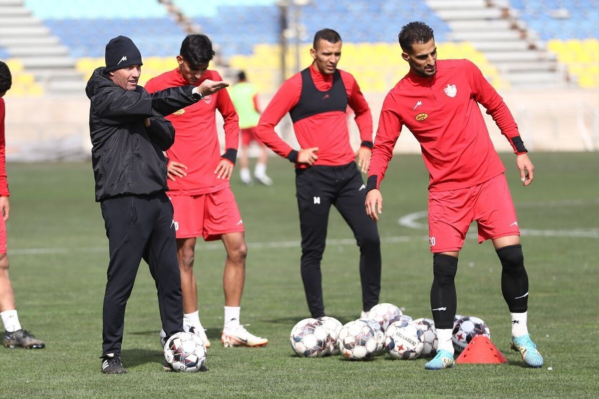 نخستین تمرین پرسپولیس بعد از اردوی امارات