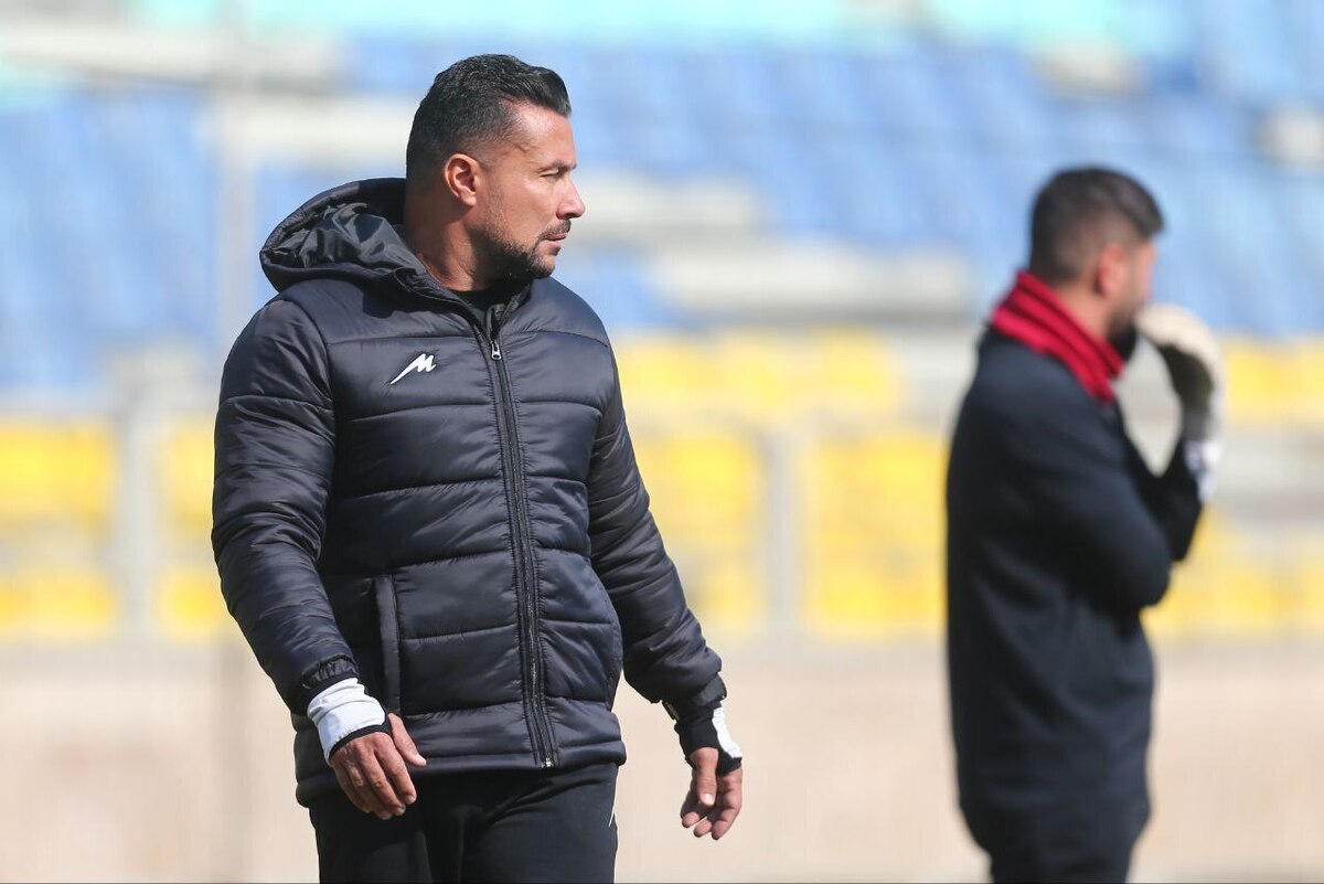 رونمایی از مربی جدید پرسپولیس در تمرینات
