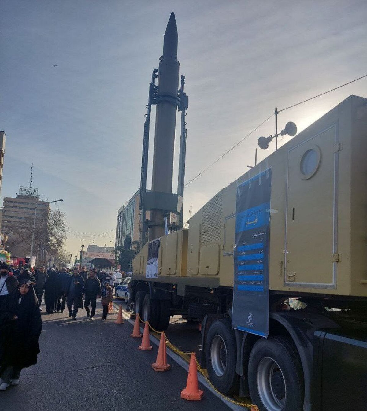 دستاوردهای وزارت دفاع امروز در راهپیمایی ۲۲ بهمن به نمایش درآمد