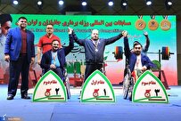 2 مقام برای خوزستانیها در مسابقات وزنهبرداری جانبازان و توانیابان کشور