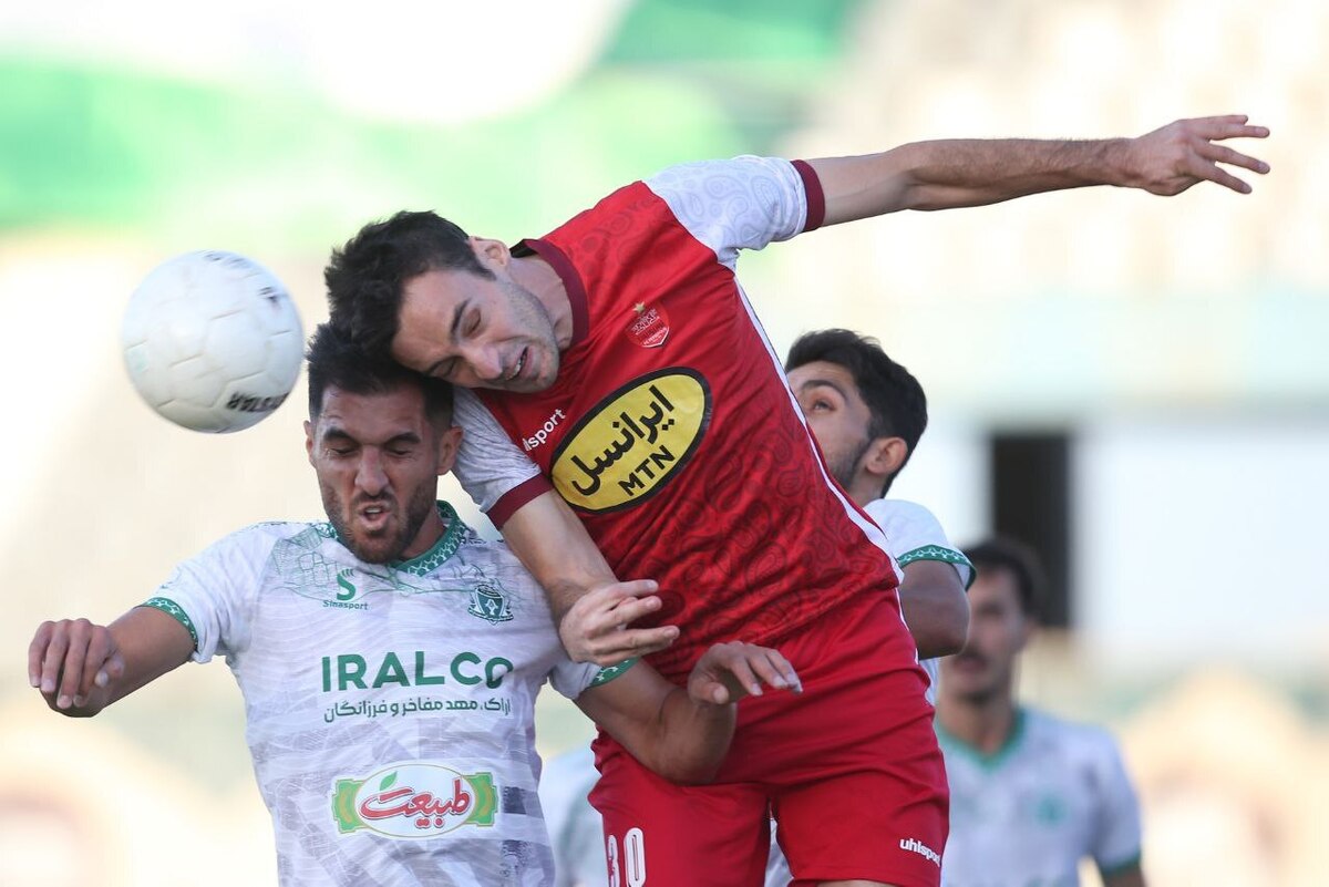 آلومینیوم صفر - پرسپولیس صفر یک نیمه بدون لرزش تور دروازهها