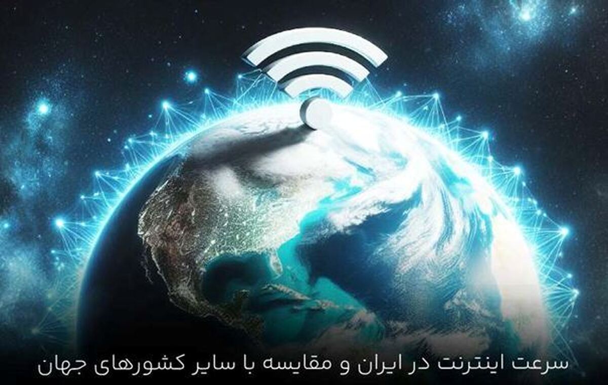 وضعیت سرعت اینترنت در ایران و مقایسه با سایر کشورهای جهان