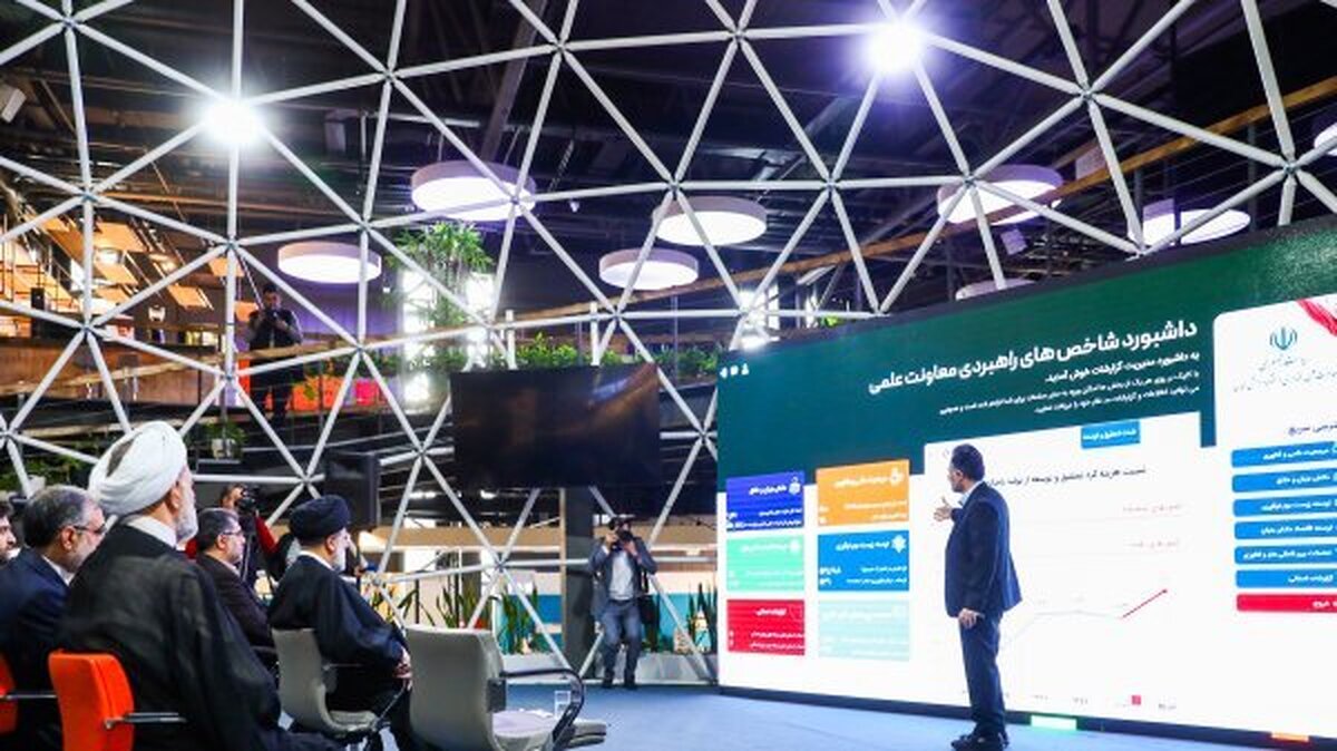 بازدید رئیسی از سامانه شاخصهای راهبردی معاونت علمی و فناوری