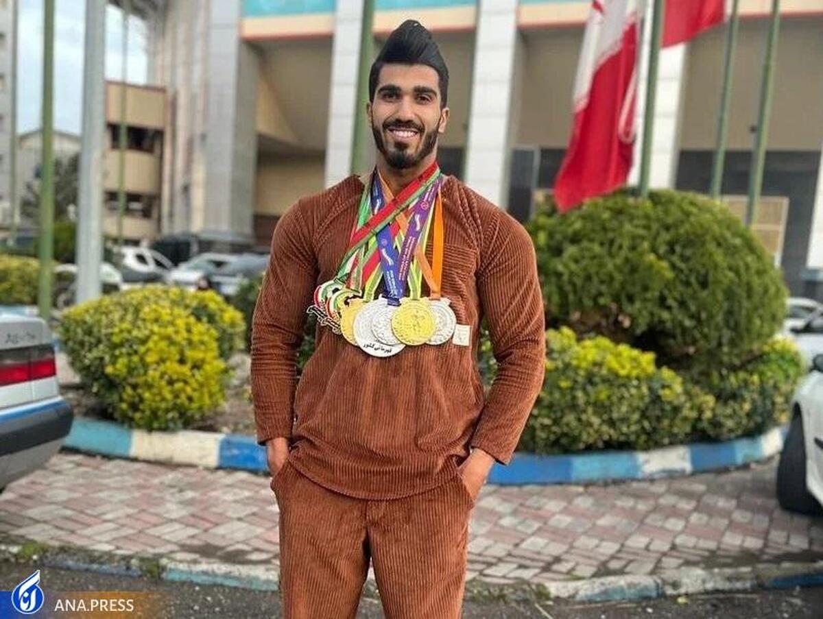 نایبقهرمانی دانشجوی دانشگاه آزاد در مسابقات پرورش اندام کشوری