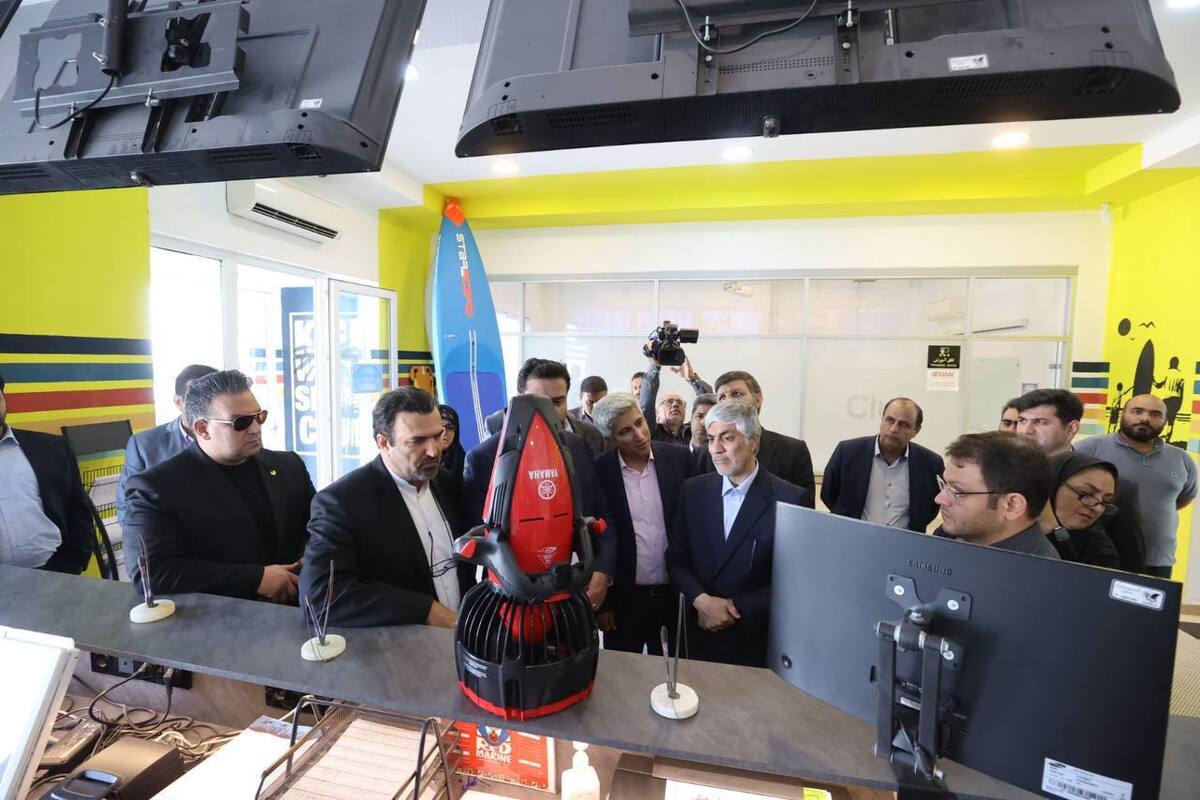 بازدید وزیر ورزش و جوانان از اماکن دریامحور ورزش کیش