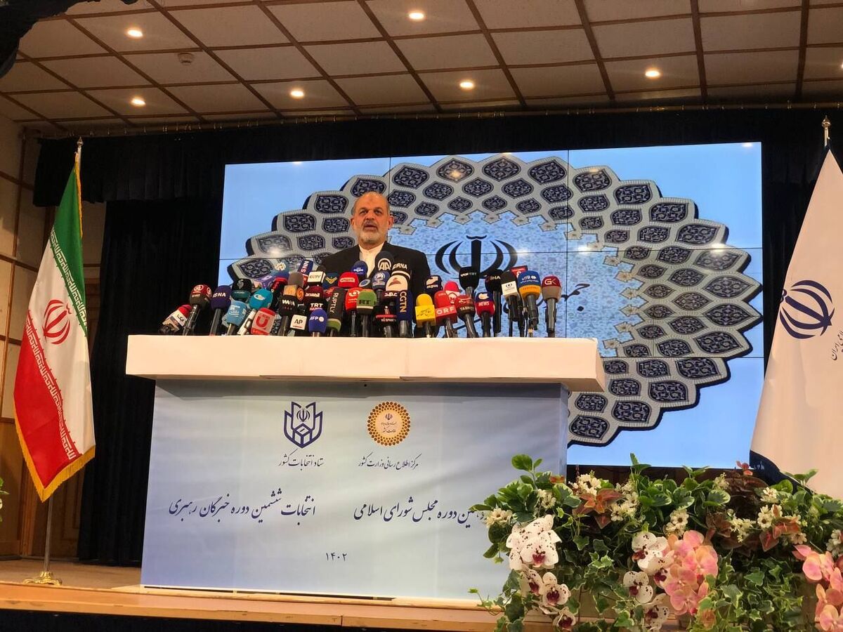وزیر کشور: نرخ مشارکت ۴۱ درصدی در انتخابات مجلس  آرای سفید ۵ درصد بود