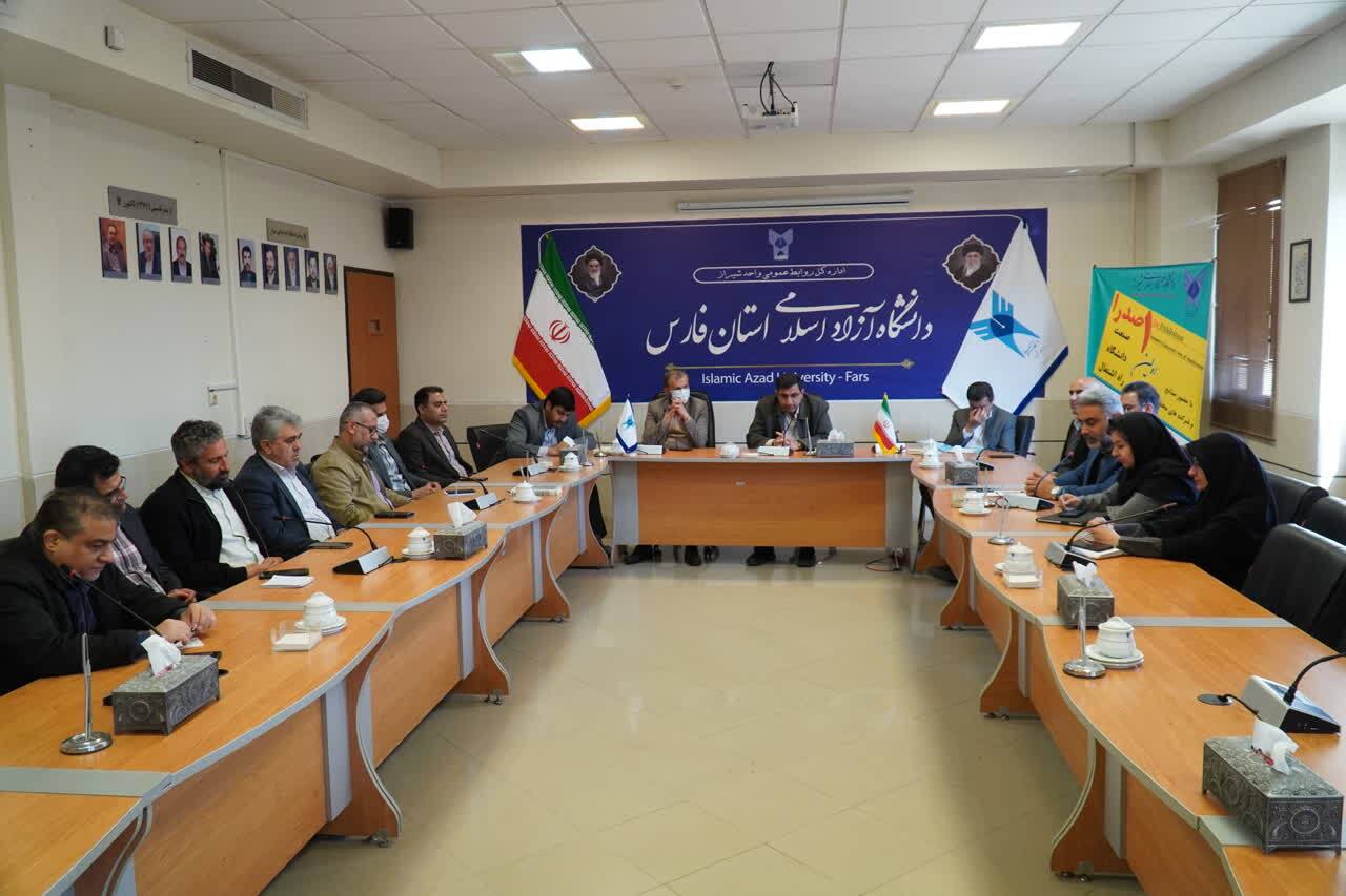 امضای تفاهمنامه دانشگاه آزاد شیراز و شهرداری صدرا امضای تفاهمنامه دانشگاه آزاد شیراز و شهرداری صدرا