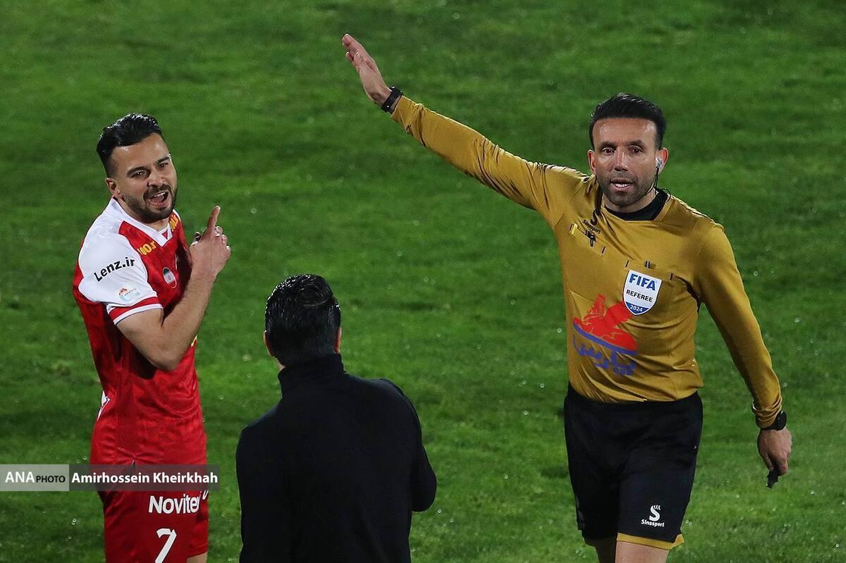 رفیعی از بازی آینده پرسپولیس محروم شد