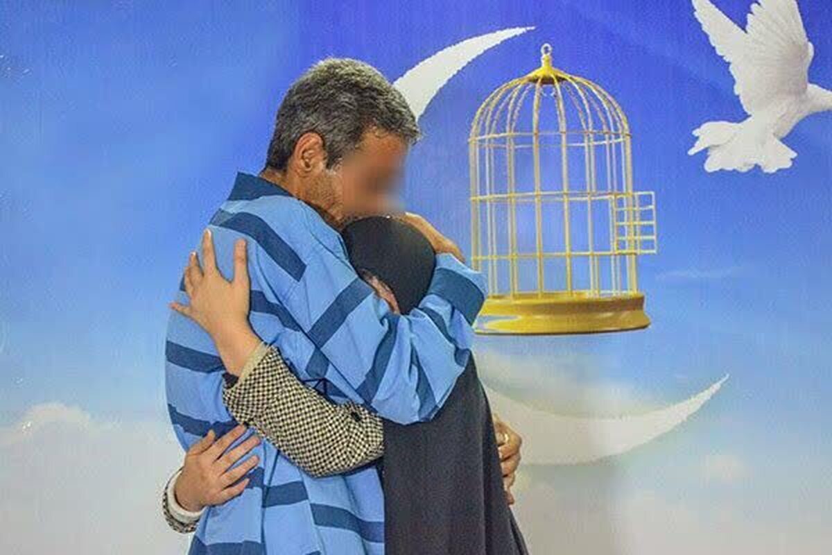 سخاوت دانشآموزان سما پدر زندانی را به آغوش خانواده بازگرداند