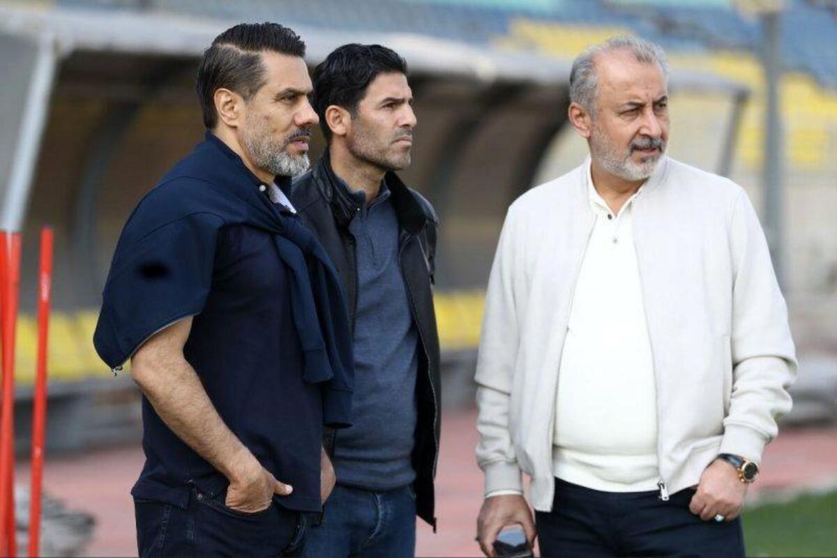 درویش: علیه پرسپولیس دسیسه نکنند قهرمان میشود امیدوارم مشکل مالکیت برای مجوز حرفهای حل شود+فیلم