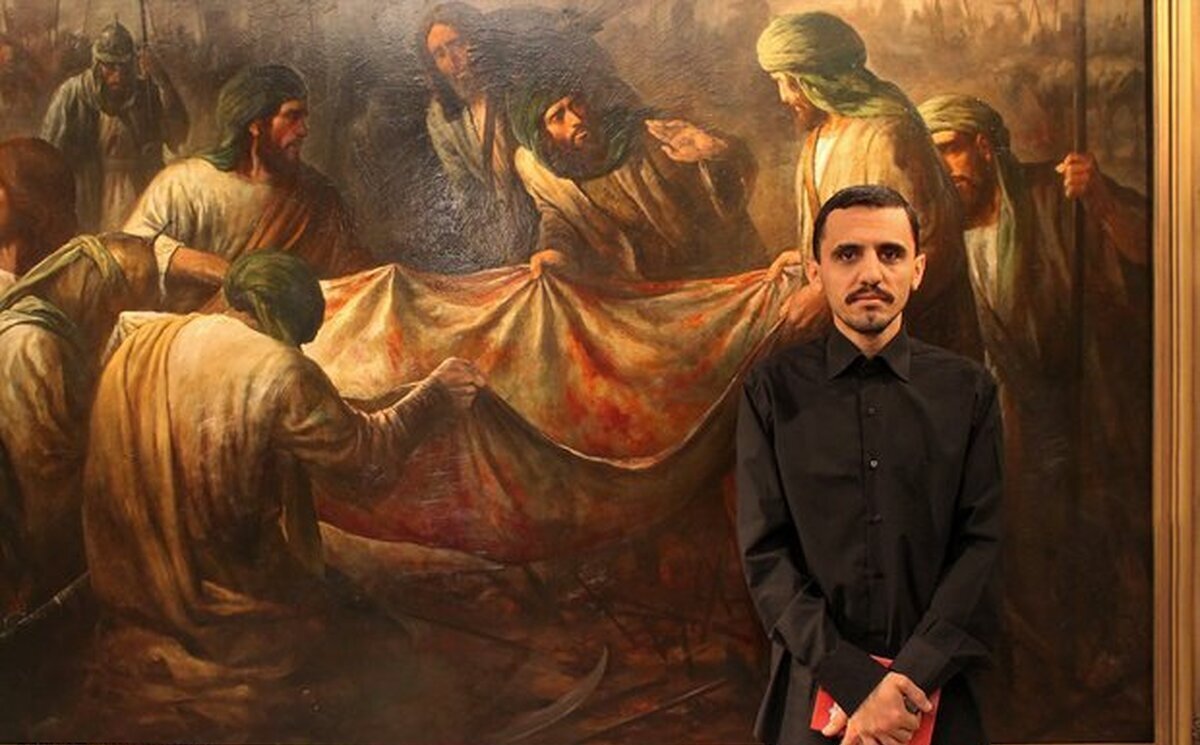 حسن روح الامین نشان درجه یک هنری کسب کرد
