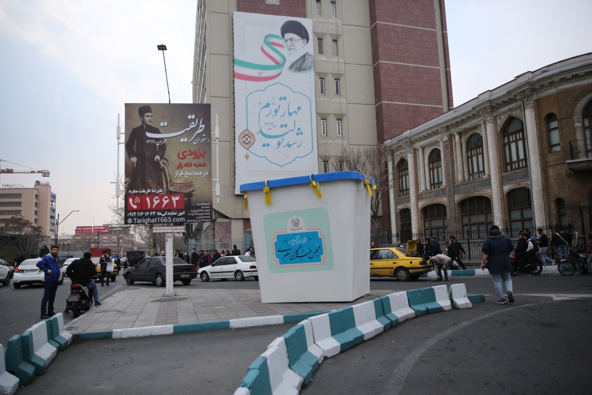 نصب المانهای صندوق رای در ۷ نقطه شهر تهران