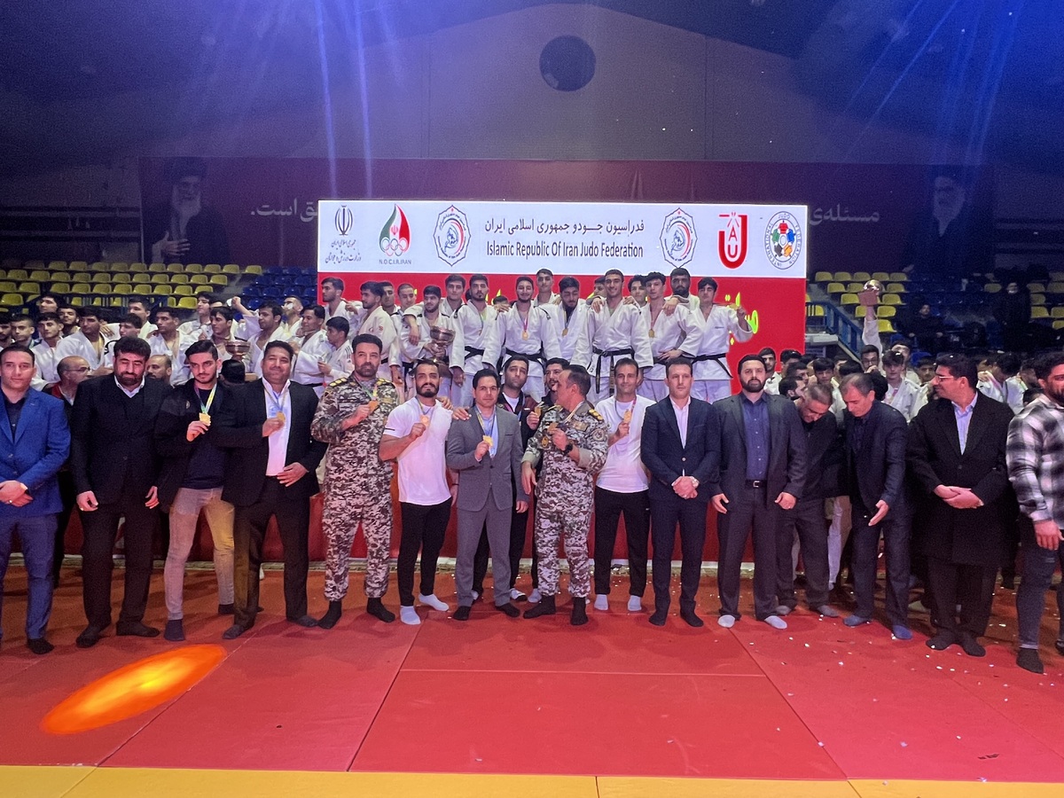 قهرمانی سوپر لیگ و لیگ آینده سازان جودو به رعد پدافند هوایی ارتش رسید