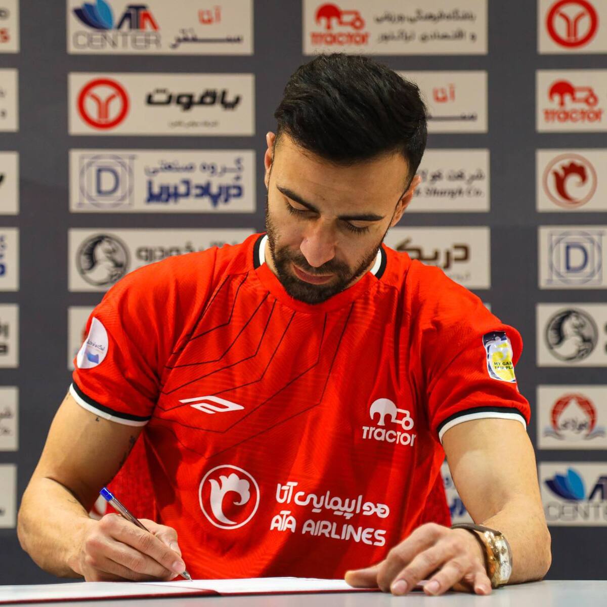ارسلان مطهری تراکتوری شد