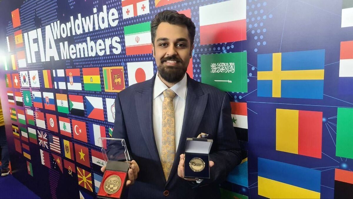 جوان ایرانی رتبه دوم نمایشگاه بینالمللی نوآوری ژنو را کسب کرد
