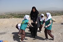«زمین پاک» شعاری که دانشآموزان سما عملی کردند