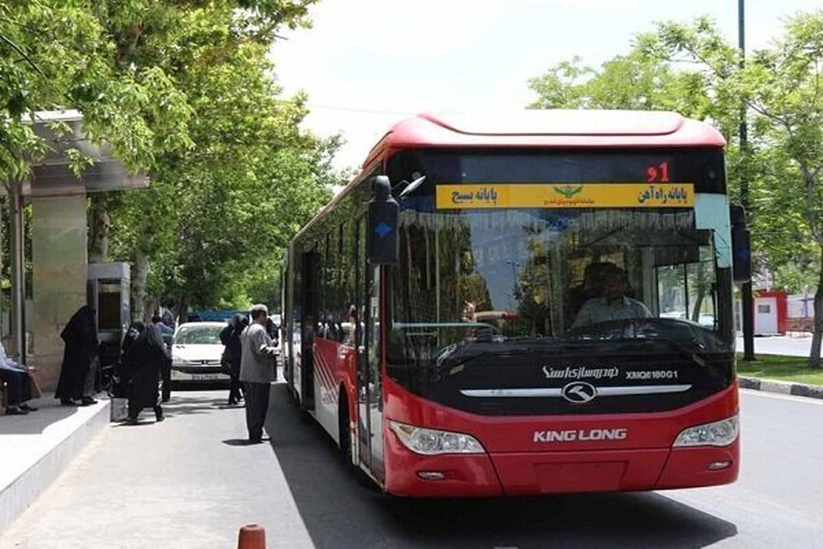 نرخ پایه ورودی شبکه اتوبوسرانی در همه خطوط ۱۸۰۰ تومان است