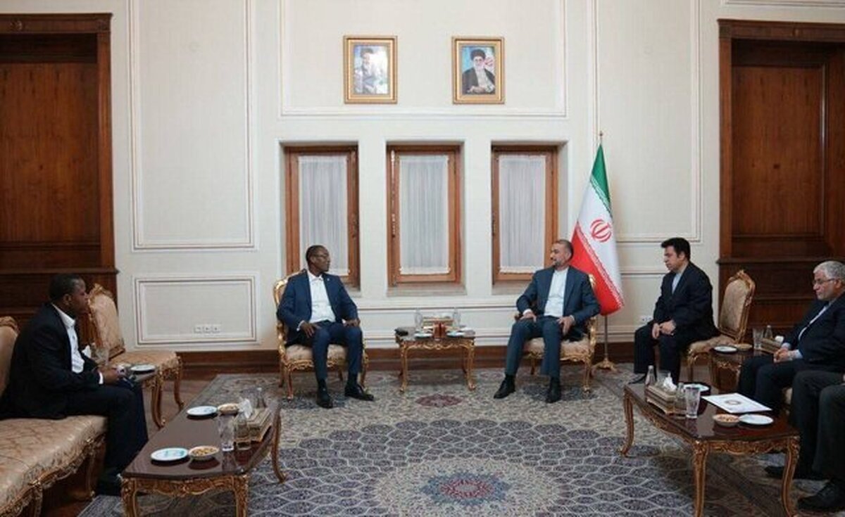 وزیر صنایع بورکینافاسو با امیرعبداللهیان دیدار کرد