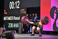 مجوز شروع تمرینات وزنهبرداری برای معتمدی
