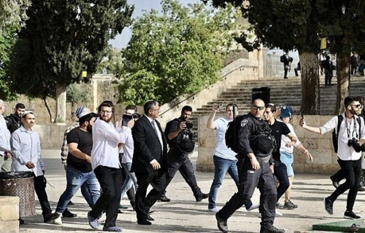 تعرض وزیر صهیونیست به مسجدالاقصی خشم جهان اسلام را برانگیخت