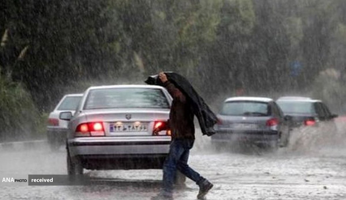 رگبار و رعد و برق در نقاط مختلف کشور