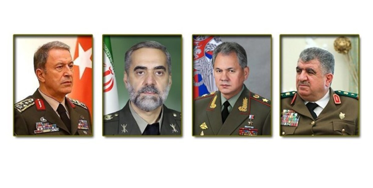 بیانیه مشترک مذاکرات چهارجانبه وزرای دفاع روسیه، ایران، ترکیه و سوریه