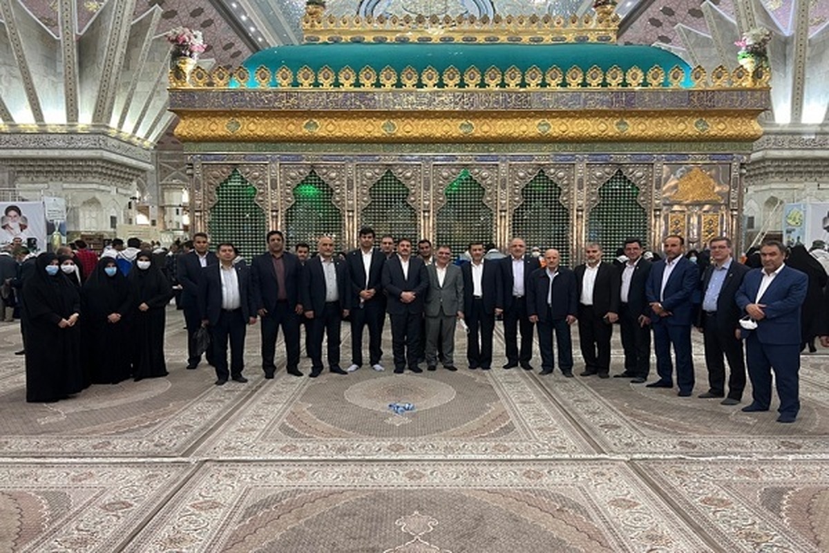 تجدید میثاق مدیران و کارکنان بانک رفاه کارگران با آرمانهای بنیانگذار کبیر انقلاب اسلامی